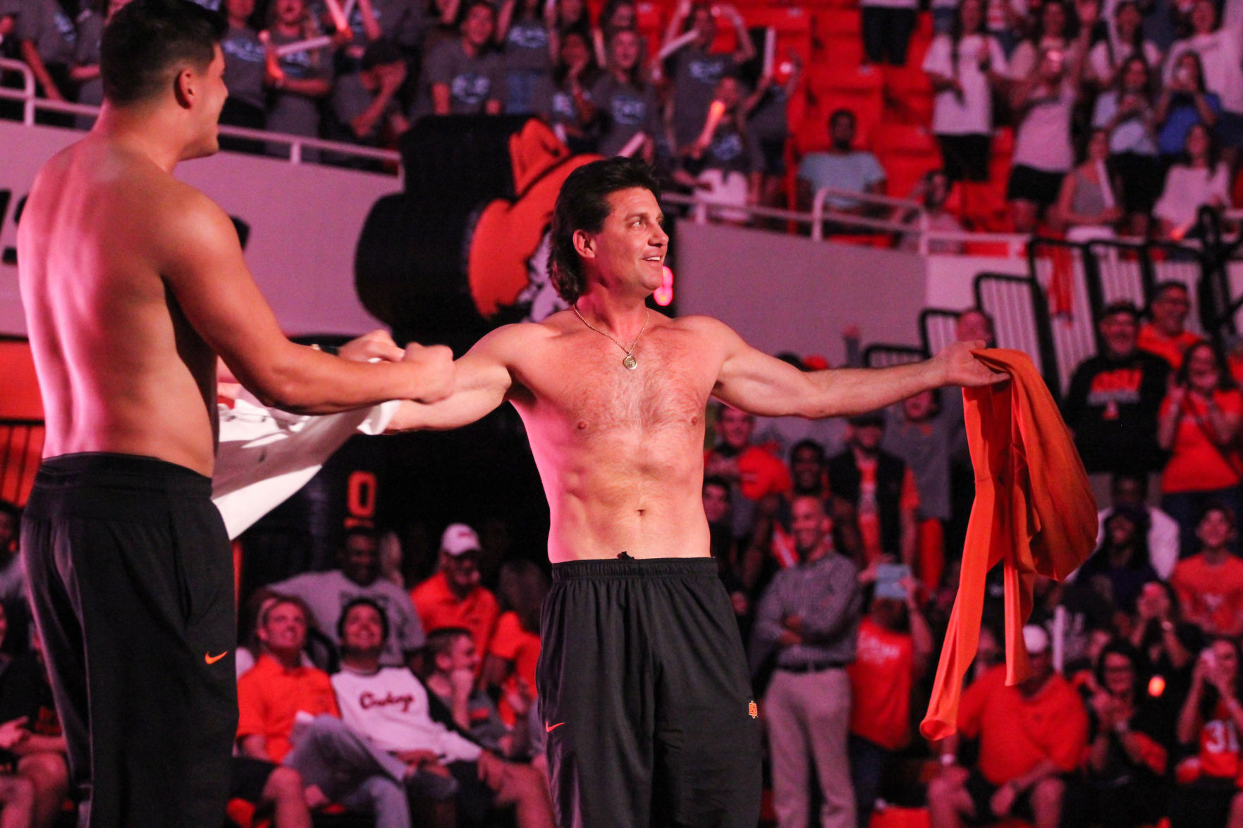 Shirtless Gundy